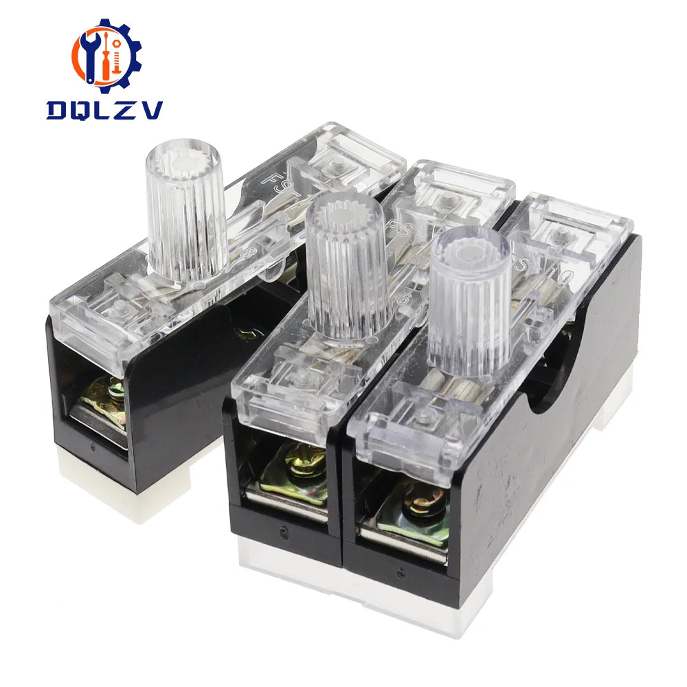 1PCS 6X30mm Glass Fuse Holder FS-101 Din Rail Mount Single Pole 6*30 Fuse Casing 0.5A ~ 30A