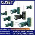 100V 1 10 47 100 220 330 470 680 1000 UF 2200uF High-Frequency Low-Impedance Audio Amplifier Power Supply Electrolytic Capacitor