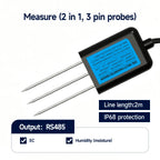 High Precision Agriculture Soil Sensor Moisture Temperature Humidity EC PH NPK with Optional 4-20mA 0-5V RS485 Output
