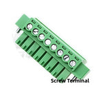 5pcs Terminal Connector 2EDGKM 3.81mm 5.08mm 3.5mm Pitch 15EDGKM PCB Terminal Block Plug-in Type 2~24P With Flange Fixed Panel
