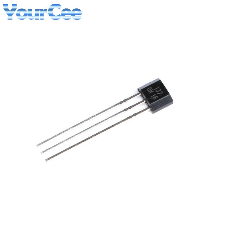 100pcs A3144 44E U18 49E 41F 3503 OH137 OH3144 Hall Effect Sensor Switch Hall Element Brushless Electric Motor High Sensitivity