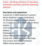 Lithium Battery Charging Boost Module with Balanced Support, Fast Charge with Indicator, 2S, 3S, Type-C BMS, 15W, 8.4V, 12.6V,