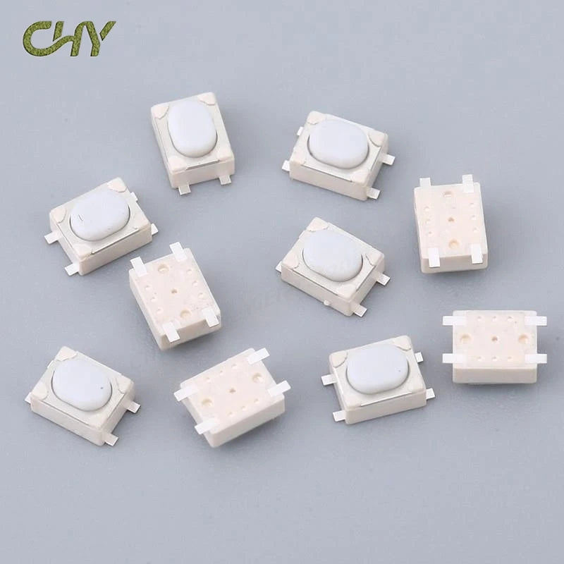 10/50/100Pcs SMT 3.2X4.2X2.5MM 3*4*2.5mm 4 Pin Tactile Tact Push Button Micro Switch Momentary
