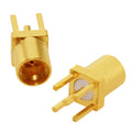 1PC MCX MMCX Male Female PCB Mount Straight RF Coax Connector Right Angle 90-Degree Goldplated Welding Terminal New