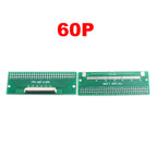 1pcs 4P 6P 8P 10P 12P 14P 15P 16P 18P 20P Test Board Adapter Double Rows Plate Connector 2.54mm 0.5mm Flip FPC Soft Flex Cable