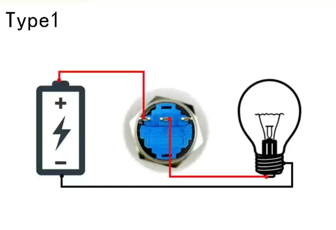 16mm 19mm 22mm Emergency Stop Metal Switch Mushroom Head Push Button Stop Switch 1NO1NC 2NO2NC Latching Switch Retention On Off