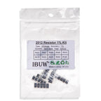 50PCS Alloy resistance 2512 SMD Resistor Samples kit ,10 kindsX5pcs=50pcs R001 R002 R005 R008 R010 R015 R020 R025 R050 R100