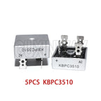 5PCS Diode Bridge Rectifier KBPC5010 KBPC1010 KBPC1510 KBPC2510 KBPC3510 Rectifiers 10A 15A 25A 35A 50A