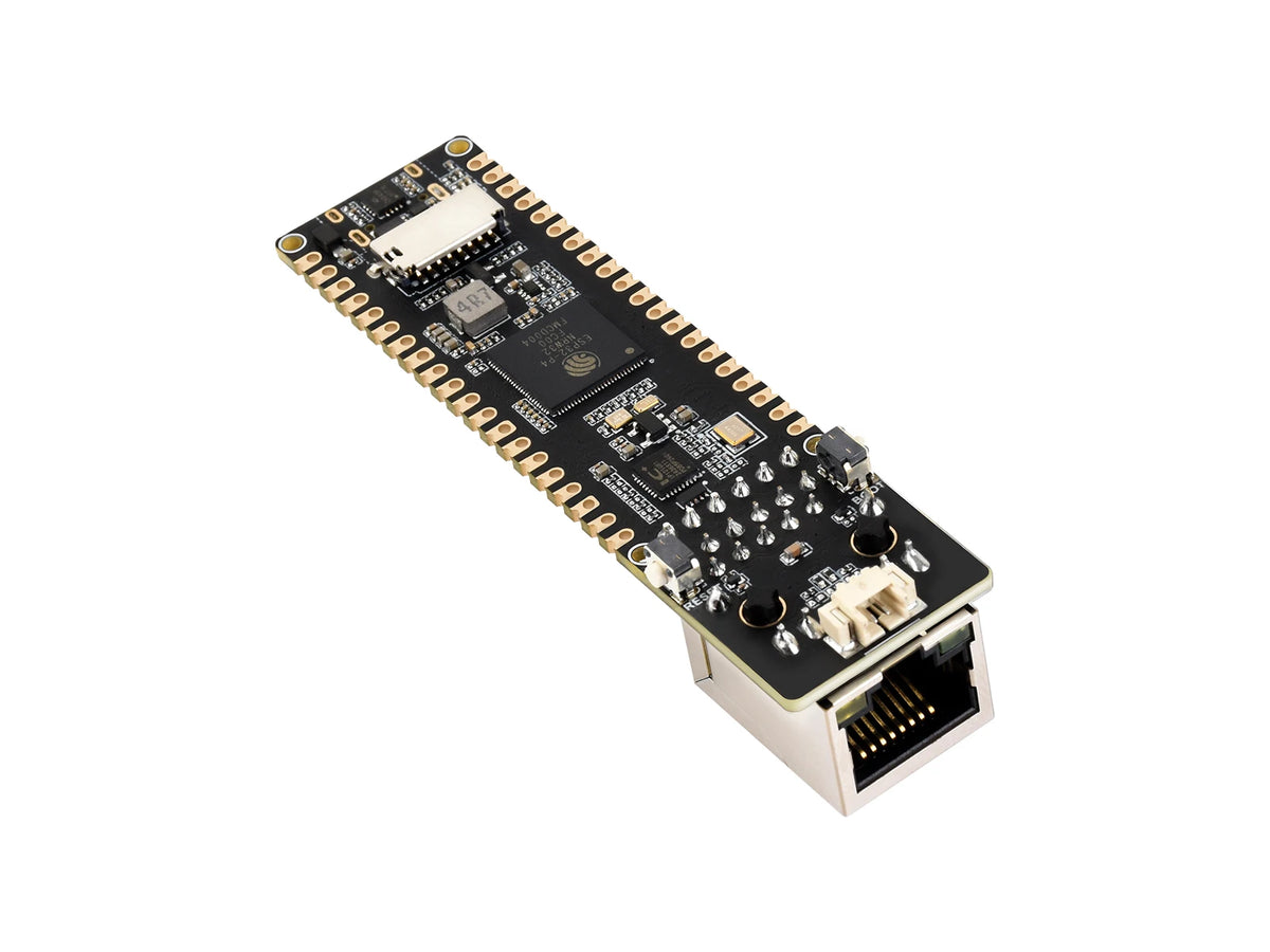 Waveshare ESP32-P4-ETH High-Performance Development Board, Based On ESP32-P4, With 100 Mbps RJ45 Ethernet Port
