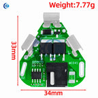 3s/4s/5S  Battery Charging Protection Board Li-Ion Lithium Battery Pack Protection Circuit Board BMS Module For Power Tools