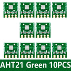 1~10PCS AHT21 High Precision Digital Temperature and Humidity Sensor Measurement Module I2C Communication Replace SHT20 FOr Ar