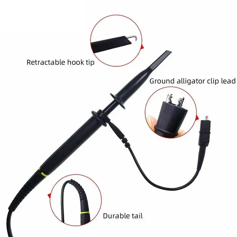 High Voltage Oscilloscope Probe P4250 250Mhz 2KV 1Pcs 100X Safety Insulation BNC Connector Plug Universal Interface-AA26