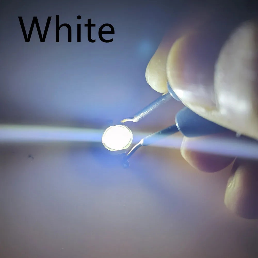 10pcs 1W 3W 5W High Power LED Chip Lamp Bulbs SMD COB Diodes Warm Cold White Red Green Blue Yellow 440 660nm Grow Light Beads