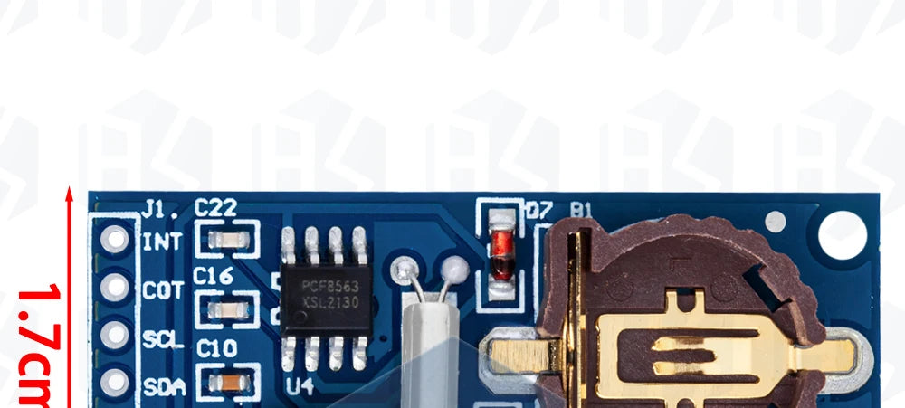 1PCS  New PCF8563 PCF8563T 8563 IIC Real Time Clock RTC Module Board Good than DS3231 AT24C32 3.3V