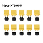 XT60H Connector Plug with Sheath Housing Female Male XT60 Bullet Adapters Connectors for RC Lipo Battery Car Drone Airplane