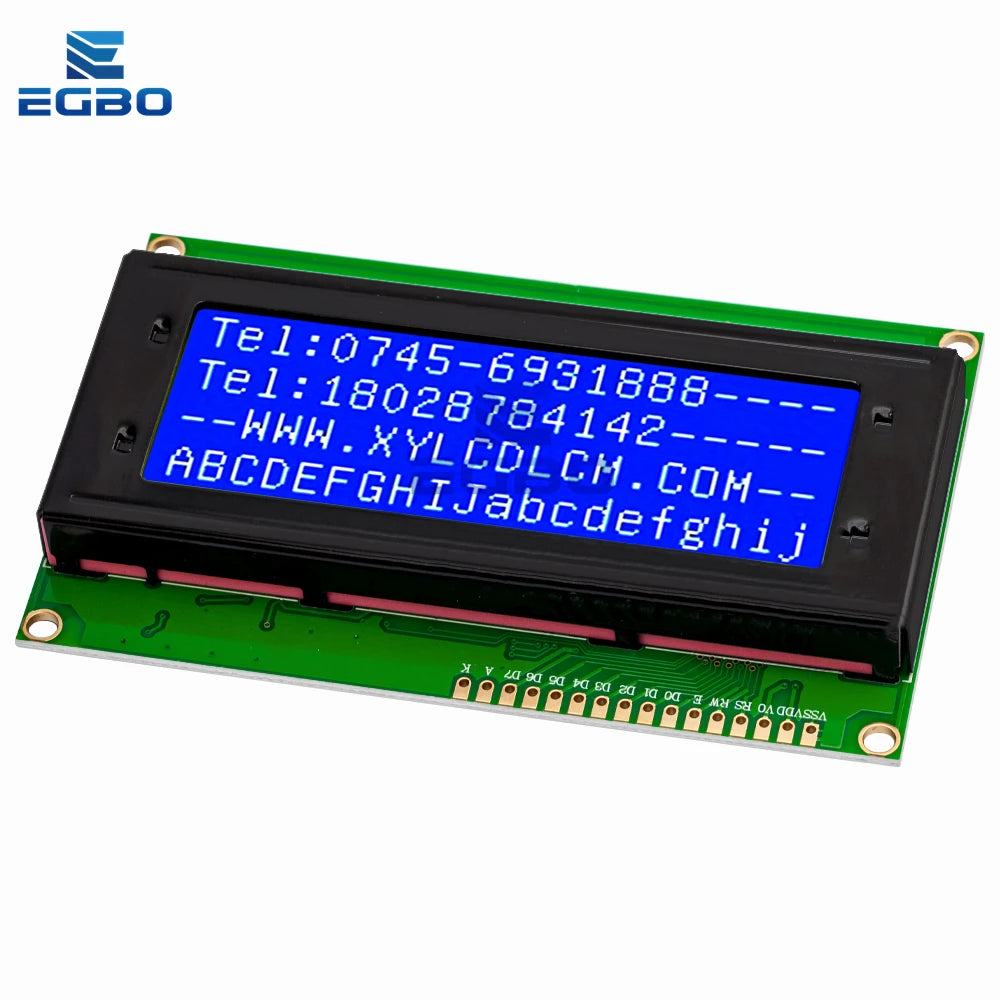 1PCS LCD2004+I2C 2004 20x4 2004A blue screen HD44780 Character LCD /w IIC/I2C Serial Interface Adapter Module For Arduino Module