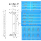 10pcs DC2 10/14/16/20/26/34/40/50/64 Pin 2.54mm Pitch Male Socker Straight/Right Angle IDC Box Headers Connector For FC Cable