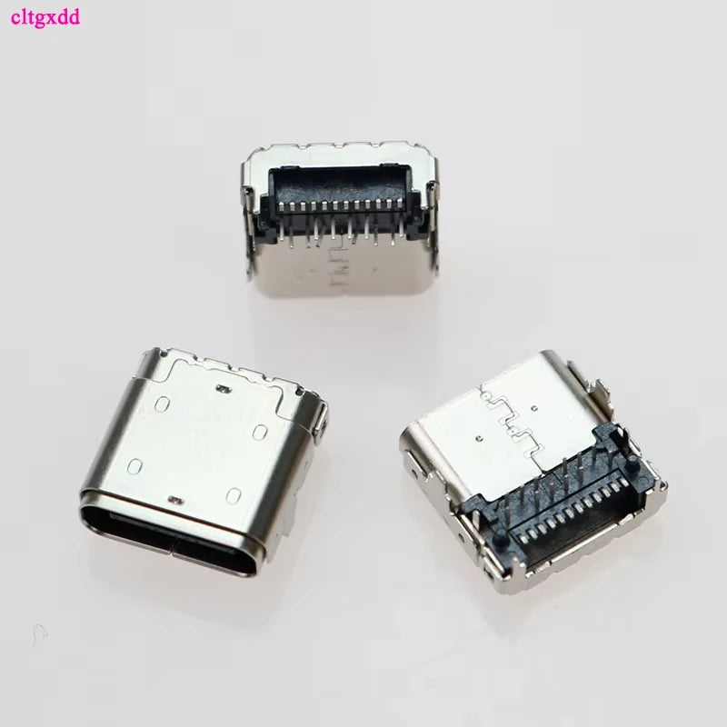 2piece 12Pin SMT Socket Connector Micro USB Type C 3.1 Female Placement SMD DIP PCB Design DIY High Current Charging