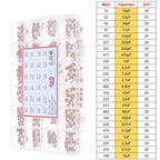 50V 10pF~10uF Multilayer Ceramic Capacitor Assorted kit Pin=5.08mm