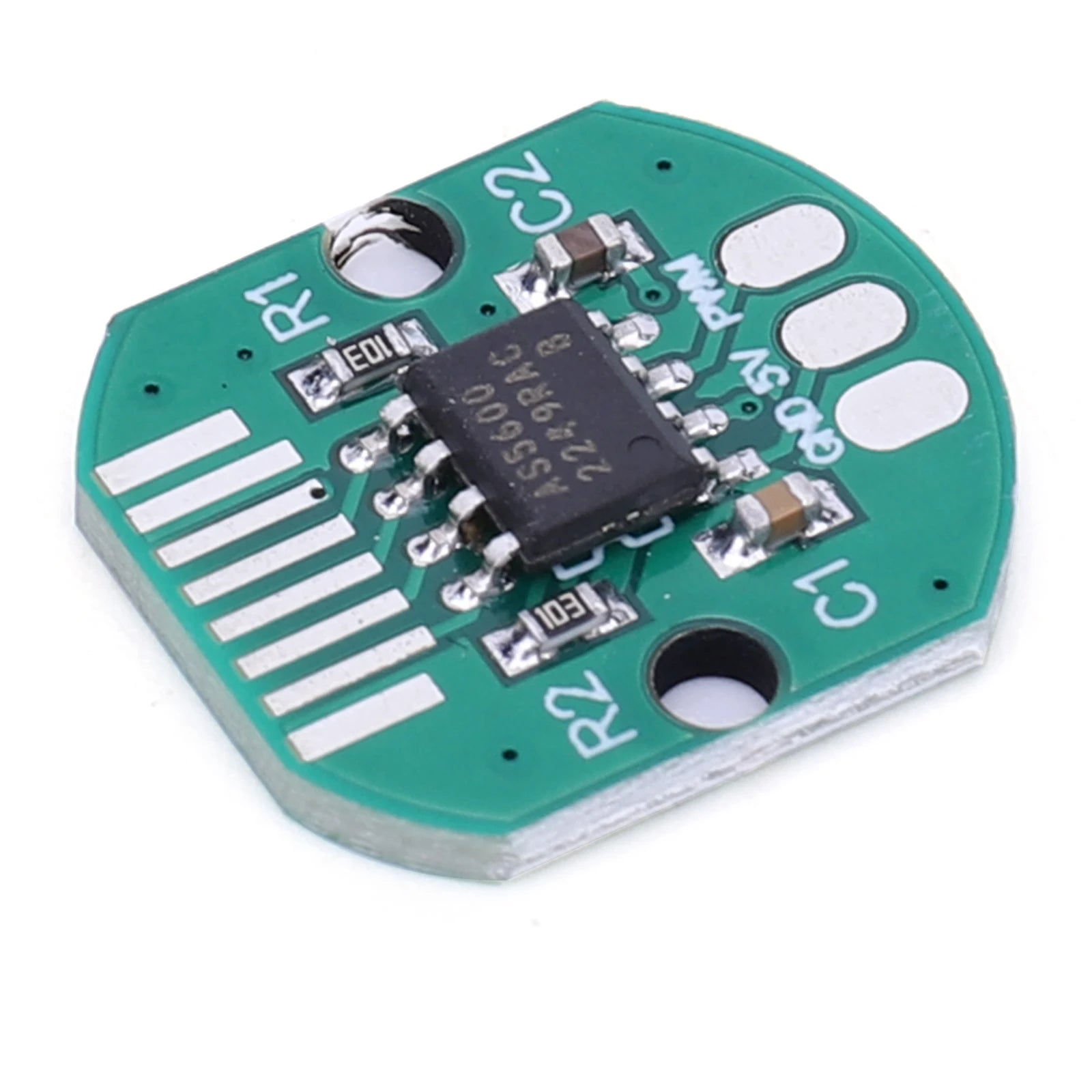 AS5600 Magnetic Induction Angle Measurement Sensor Module High Precision 12-Bit Absolute Value Encoder PWM I2C Interface