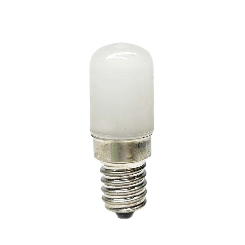Colorful T18 Mini E14 E12 LED Bulb Refrigerator Light 2W Red Green Blue Yellow Cold / Warm White Lamp AC 85-265V For Freezer