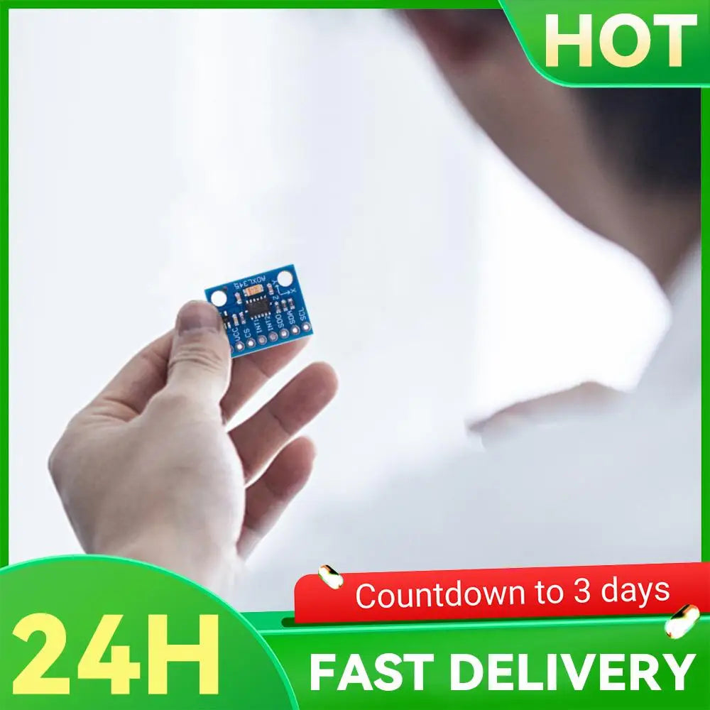 GY-291 ADXL345 Digital 3-Axis Acceleration of Gravity Tilt Module IIC/SPI Transmission Tilt Sensor DC3～5V for Arduino