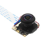 Raspberry Pi 4 Camera 5MP 1080P Night Vision Fisheye IR-CUT Camera Infrared Light OV5647 Webcam for Raspberry Pi 4B 3B+ 3B Zero