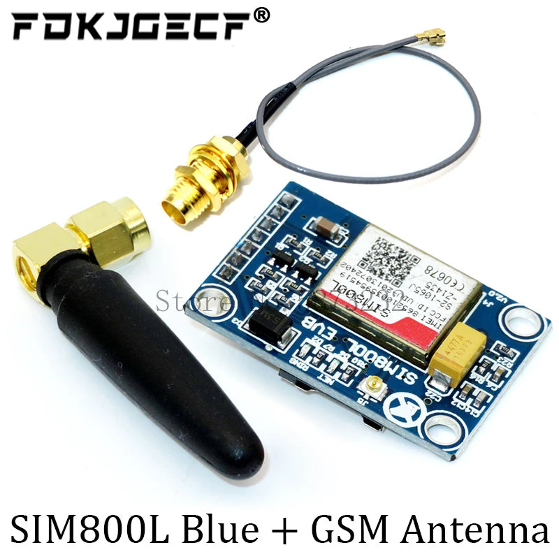 SIM800L GPRS GSM Module Micro SIM Card Core Quad-band TTL Serial Port Antenna PCB Wireless WIFI Board for Arduino Smart Phone