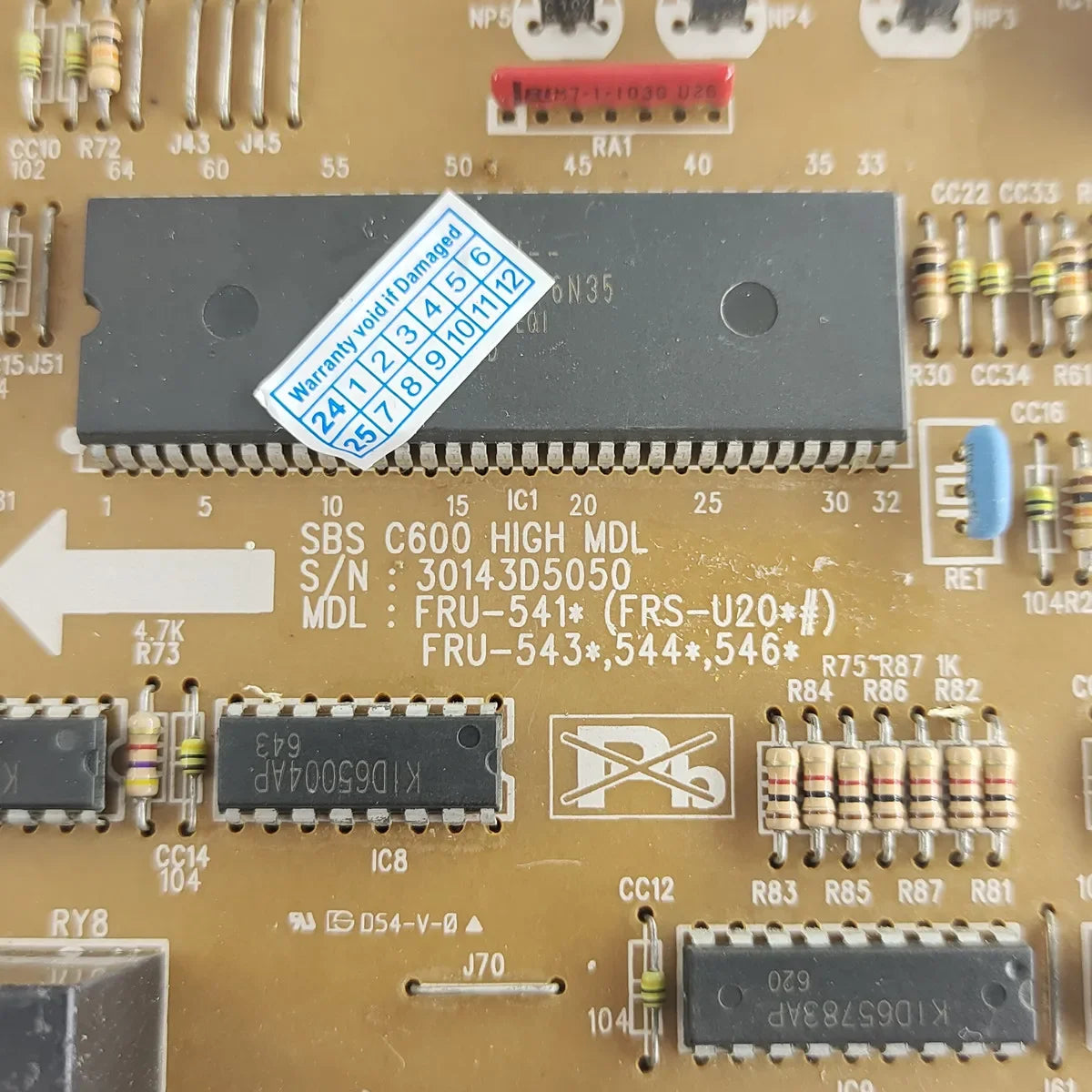 WZ-used For Siemens refrigerator computer board FRU-543 30143D5050