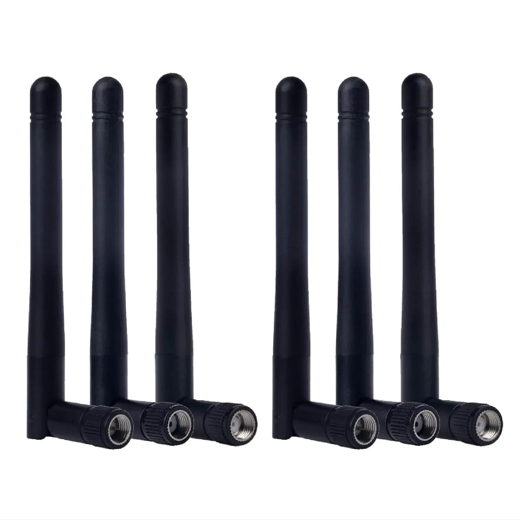 WiFi Antenna SMA Male Female Needlefree Eplacement Antenna for Wireless Vedio Security Camera Recorder 2pcs WiFi 2.4GHz 3dBi