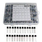 480PCS NPN PNP Transistor Assortment Kit TO-92 24 Valuesx20pcs 2N2222 S8050 S9014 2N3906 BC327 BC337 BC547 BC558 DIY for Arduino