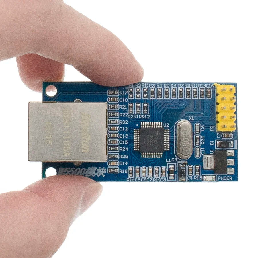 W5500 Ethernet Shield LAN Network Module Support TCP/IP 51/ STM32 Microcontroller Program With 32k Bytes SPI 3.3V/5V Over W5100