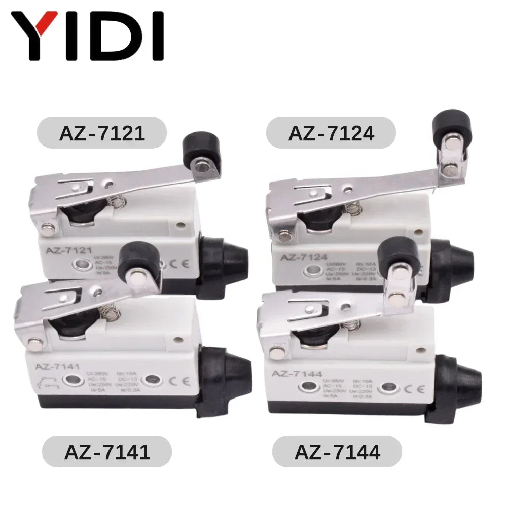 10pcs/lot Micro Limit Travel Switch Waterproof Momentary AZ-7312 AZ-7311 AZ-7121 AZ-7310 AZ-7141 Straight 90 Degree Roller Lever