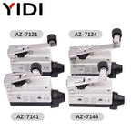 10pcs/lot Micro Limit Travel Switch Waterproof Momentary AZ-7312 AZ-7311 AZ-7121 AZ-7310 AZ-7141 Straight 90 Degree Roller Lever