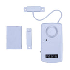 Mini Window Magnetic Alarm System Battery Powered Sticky  Alarm Sensor Easy Installation Lightweight for Factory Company