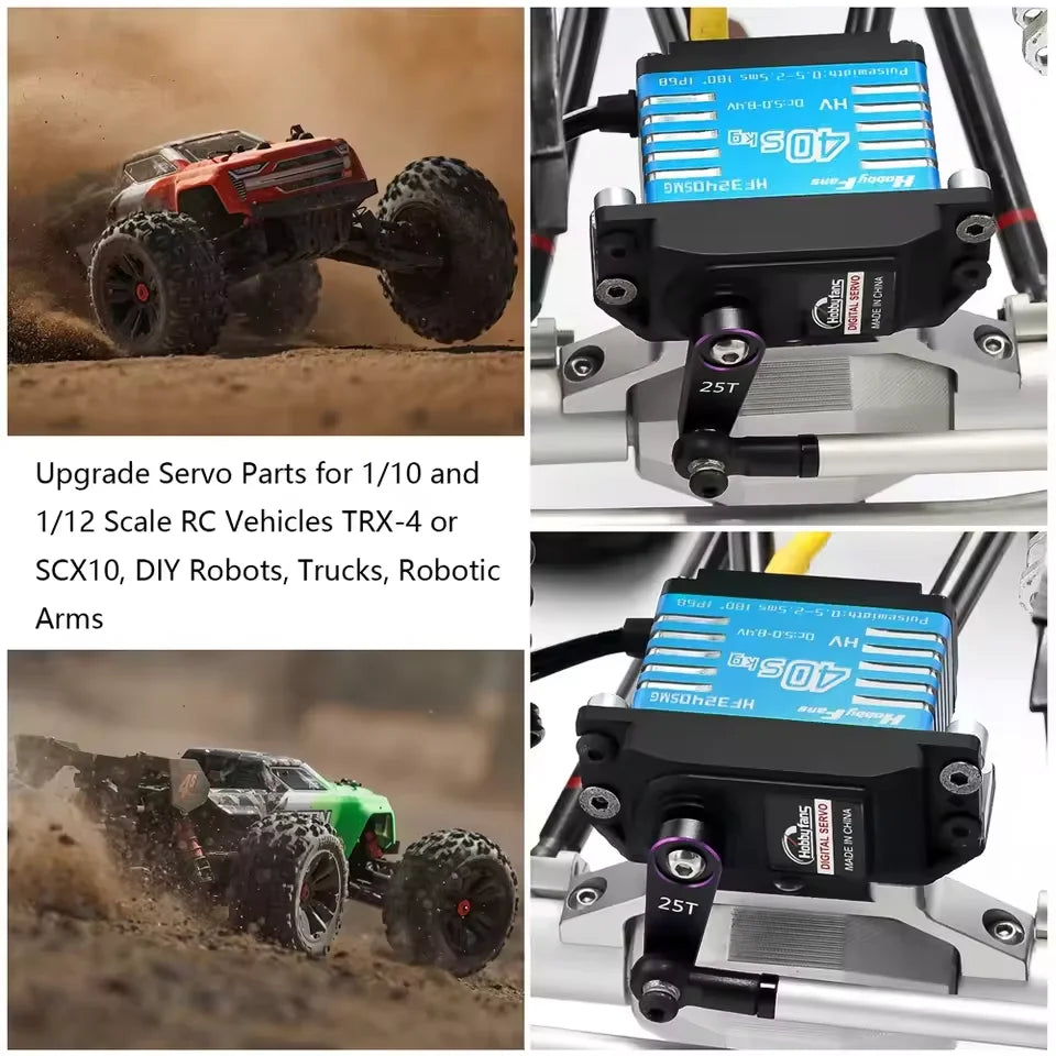 HF3240SMG Digital Servo 40KG High Torque Brushless Motor Metal Gear 180 Degre Steering Gear Heavy Duty RC Crawler Robot DIY Part