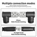 M8 Sensor Connector Waterproof Male&female Plug Straight Angle Screw Threaded Coupling 3pin 4pin 5pin 8pin