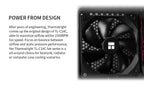 Thermalright 140mm Case Fan TL-C14/C14C/C14C-S/C14CW/C14CW-S CPU Cooling Fan ARGB 140mm Balance Fan Balance Performance Fan