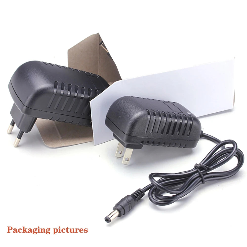 18650 Lithium Battery Charger 90 Degree Right Angle DC 4.2V 8.4V 12.6V 16.8V 21V 29.4V 1A 2A DC Power Supply Adapter