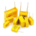 10pcs 275VAC Capacitor X2 Series 0.01UF ~ 2.2UF Polypropylene Film Capacitor New 10nf 100nf 150nf 200nf 680nf 470nf 1UF