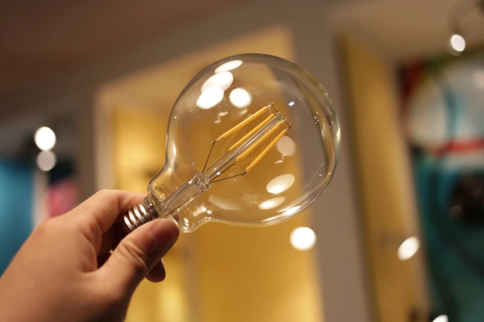 Retro Edison Filament LED Light Bulb E27 AC 220V 240V G80 G95 G125 Globe Light Glass Bulb 2W 4W 6W 8W Lampara LED Lamp