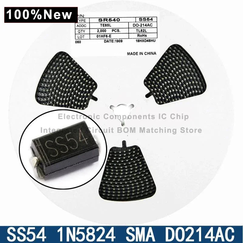 500pcs IN4001 DIODE SMA M1 1N4001 SMD 1A 50V Rectifier Diode