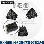 500pcs IN4001 DIODE SMA M1 1N4001 SMD 1A 50V Rectifier Diode