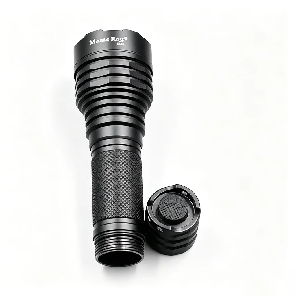 M45 10W High Power Infrared Flashlight, 810nm/850nm/940nm/980nm/1064nm 3-Gear IR Torch Waterproof for Hunting Night Vision