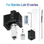 Bamboo Lab X1 P1 Hotend Cooling Fan with Cable for 3D Printer Rapid Accessories Heater Thermistor Compatible with X1C P1S P1P Mo