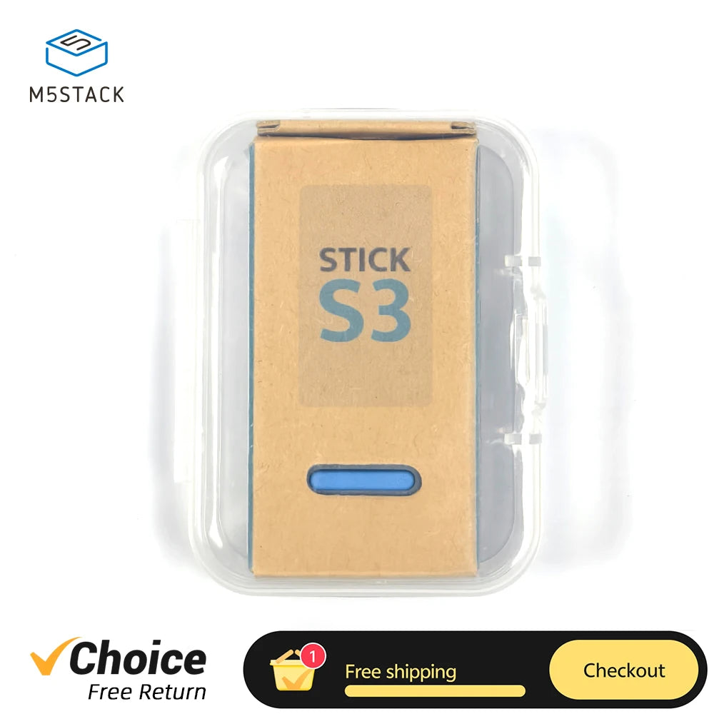 Original M5Stack StickS3 Programmable Controller ESP32S3 Mini IoT Development Kit IoT Controller
