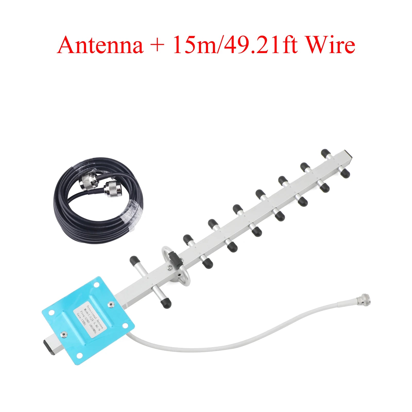 13dBi 5G Yagi Antenna 5280-5850MHz N Female External Outdoor Antenna For GSM UMTS LTE Mobile Repeater