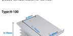 LCTC Radiator With Fan For Three Phase Solid State Relay SSR Heat Sink 100A 120A 3-phase Relay DC 48V Y-150