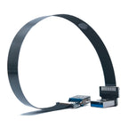 USB 3.0 male female conversion fpc elbow USB flat extension cable with 90 ° left and right bending USB port