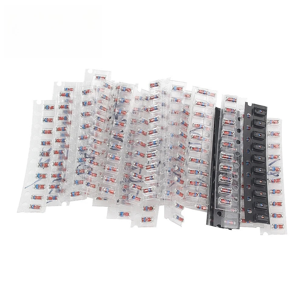 300PCS 1/2W LL34 SMD Zener Diode Kit 3V-24V/2V-39V for Circuit Protection DIY